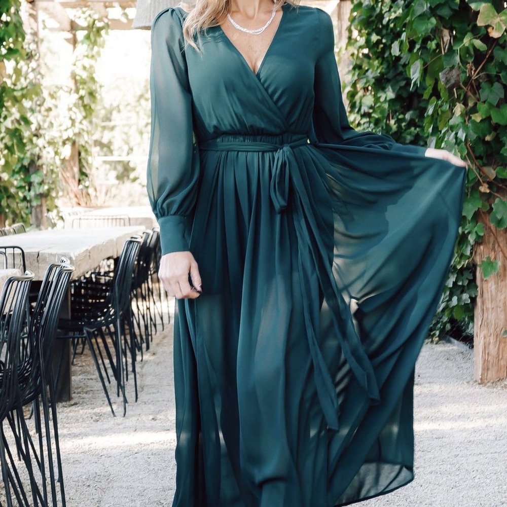 NWOT Topaz Celine Maxi Dress (XL)